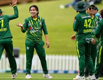 پاکستان ویمن نے پہلے ٹی ٹوئنٹی میں نیوزی لینڈ کو 7 وکٹوں سے شکست دے دی۔